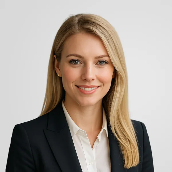 Vanessa, KI-Assistenz von Venergie (KI-generiertes Portrait)